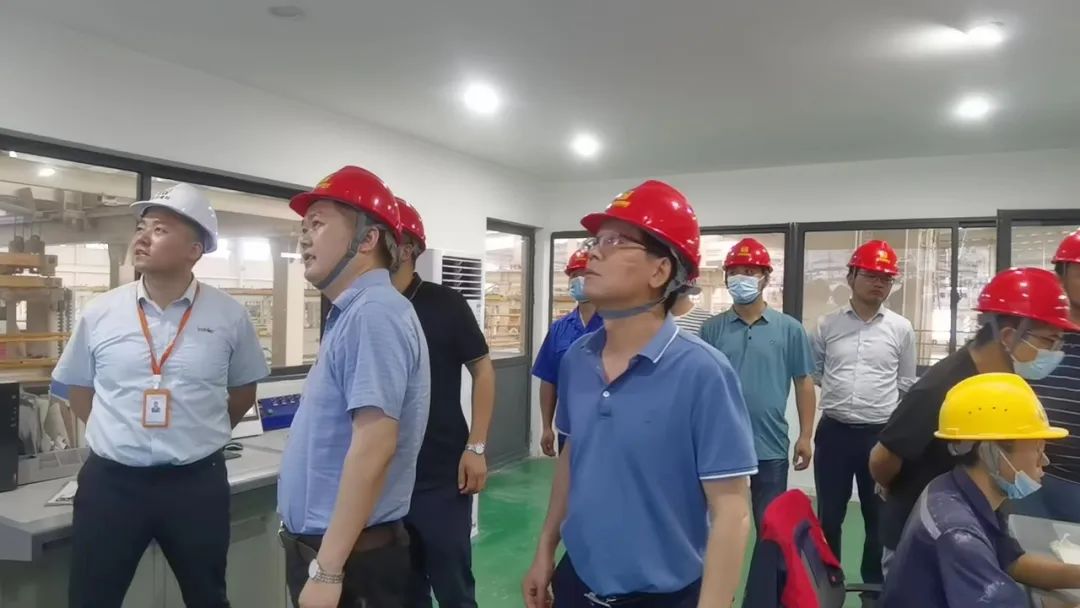 安徽金美亞領(lǐng)導(dǎo)一行蒞臨我司參觀考察