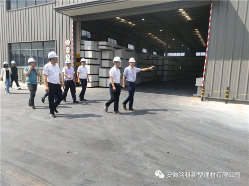 池州市政協(xié)趙恩來副主席帶隊蒞臨我司調(diào)研考察